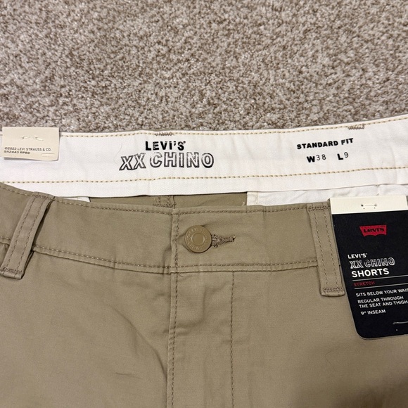 Levi's Men's Khaki XX Chino Shorts Stretch 38W - Picture 6 of 6